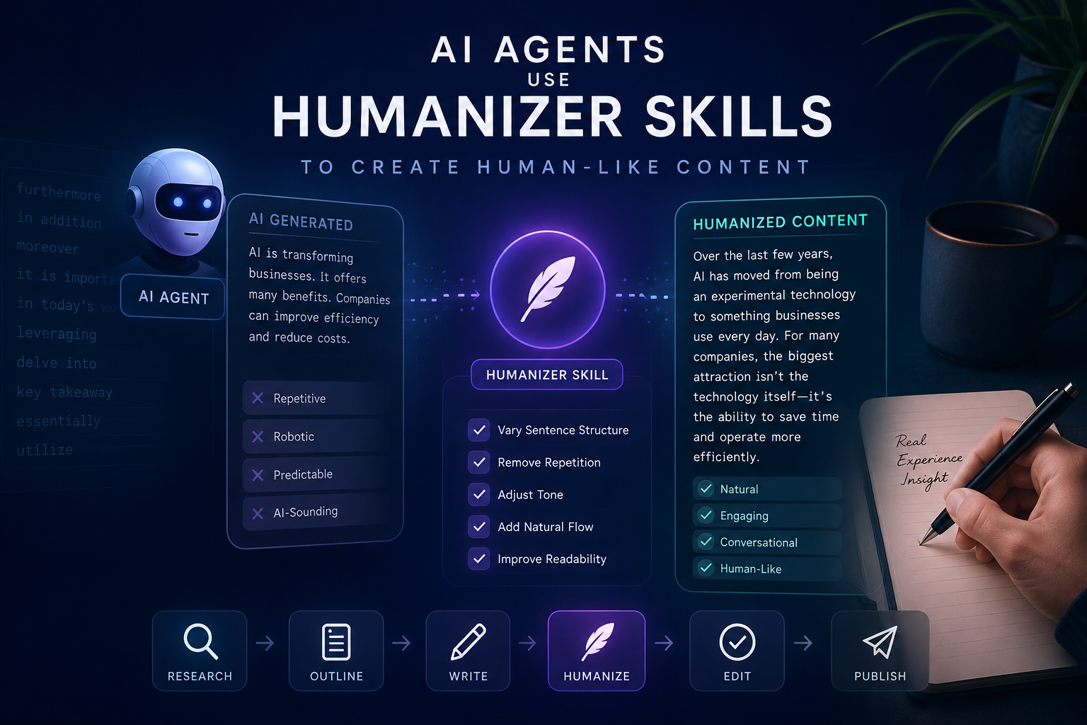 AI Humanizer Skills: Create Human-Like Content