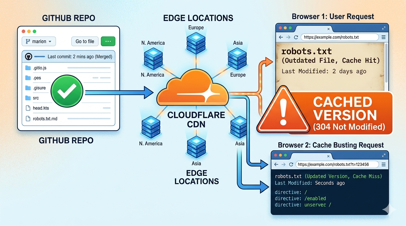 Cloudflare Edge Cache: Updates Not Showing